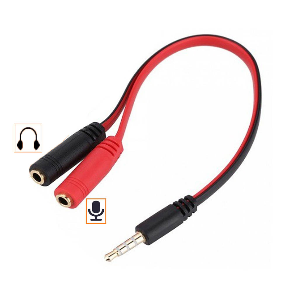 Cable Loa (1 Đầu 3 Ly Đực) - (2 Đầu 3 Ly Cái) Nghe+Nói