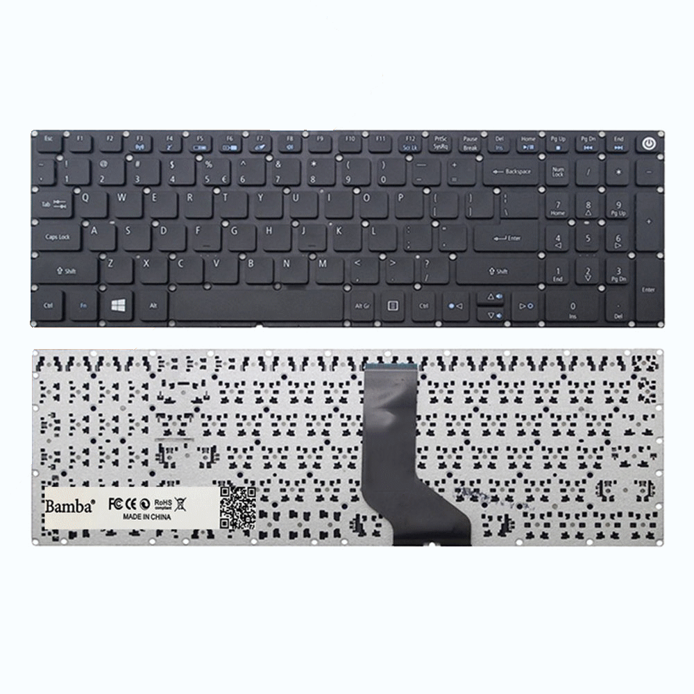 Bàn phím Bamba Dùng cho Acer E5-573,E5-575,E5-722,F5-571 (Màu đen)