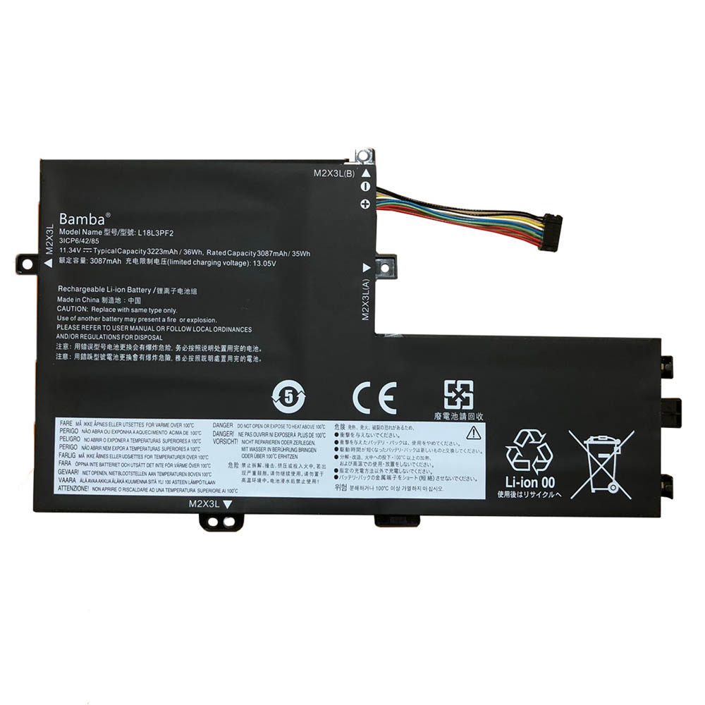 Pin Bamba Dùng cho Lenovo S340-14IWL,S340-14IIL,S340-15IIL,S340-15IWL,S340-15API (L18L3PF2,L18L3PF1)