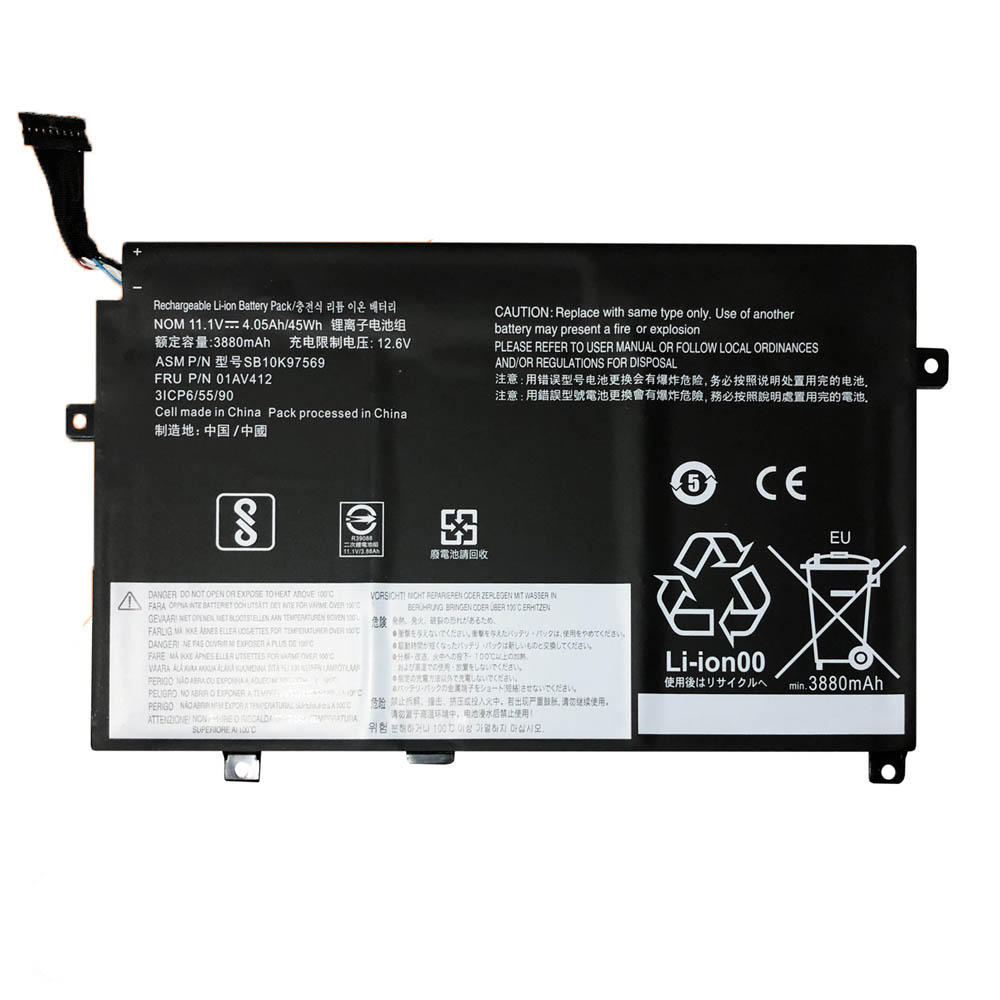 Pin Dùng cho Lenovo E470,E470C,E475 (01AV411,01AV412,01AV413)