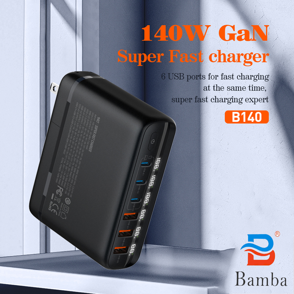 Cuc-Sac-Dien-thoai-Laptop-Bamba-B140-140W-3USB3USB-C-Sac-nhanh-3