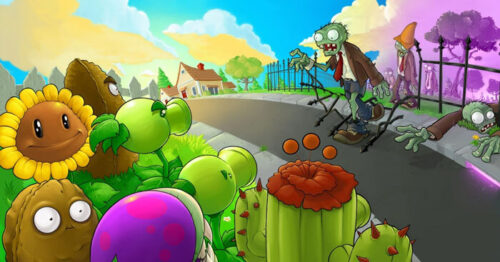 Game offline hay PC nhẹ - Plants vs. Zombies