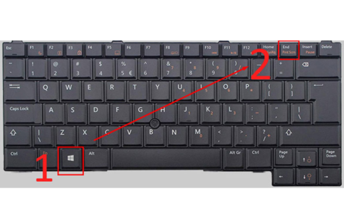 Chụp toàn bộ màn hình và sao chép vào clipboard