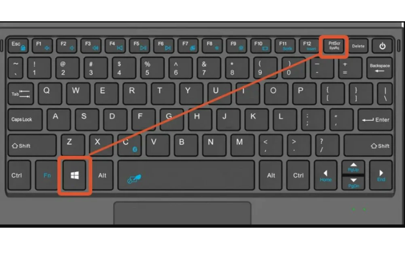 Chụp toàn bộ màn hình và tự động lưu vào thư mục