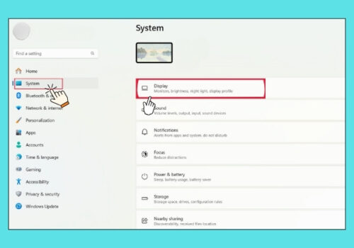 Cách khắc phục màn hình bị ố vàng