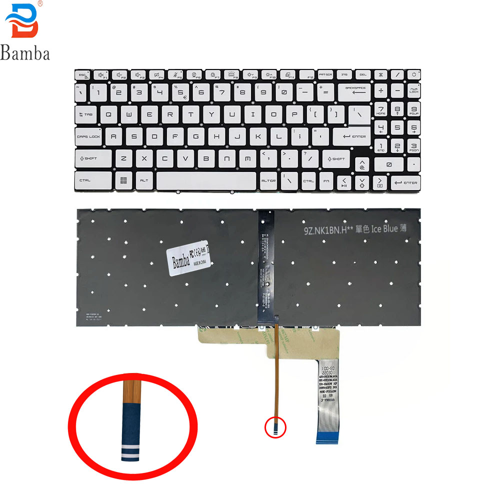 gf66 trắng - led xanh