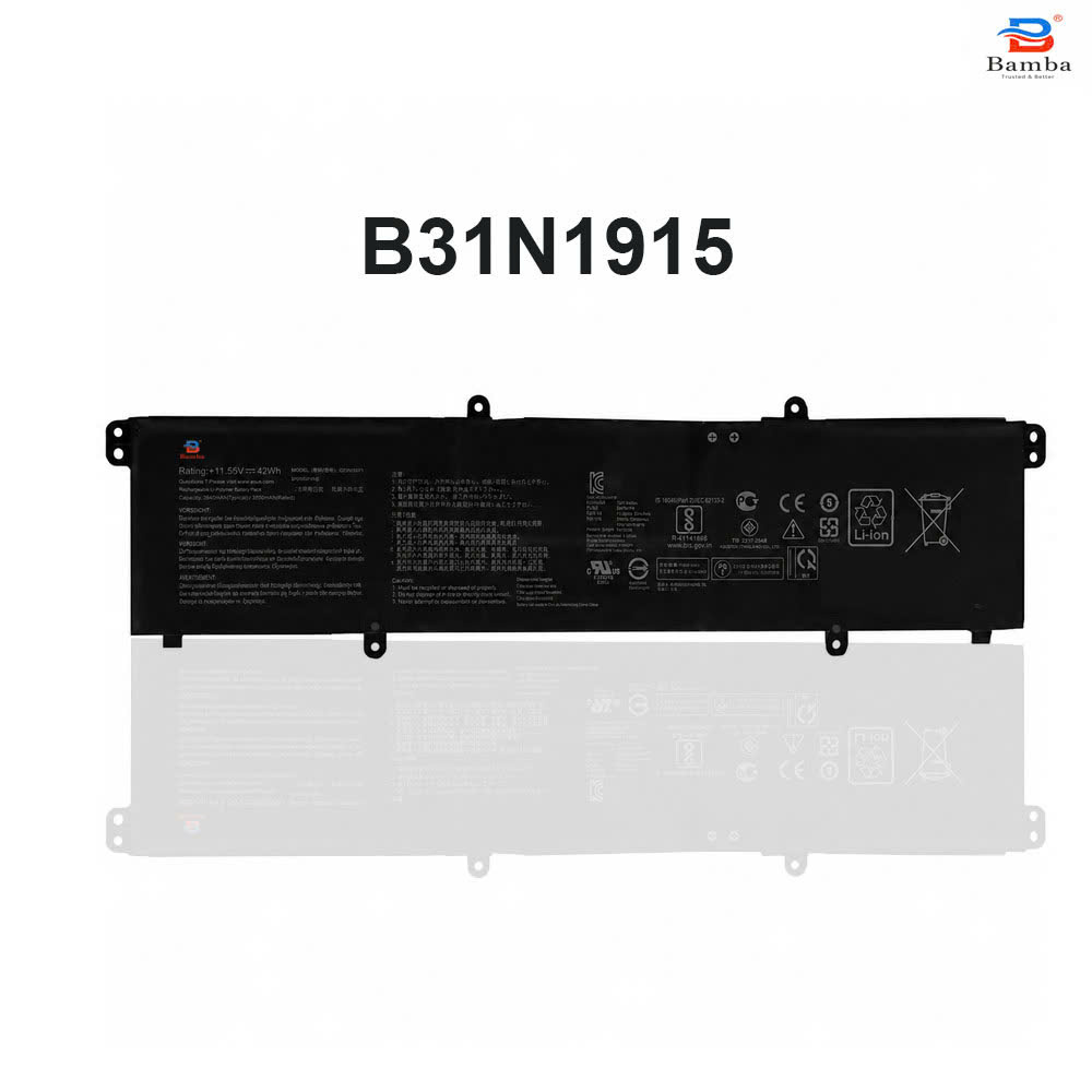 Pin Bamba Dùng cho Asus EXPERTBook B1 B1400CEAE,B1500CEAE,BR1100CKA (B31N1915)