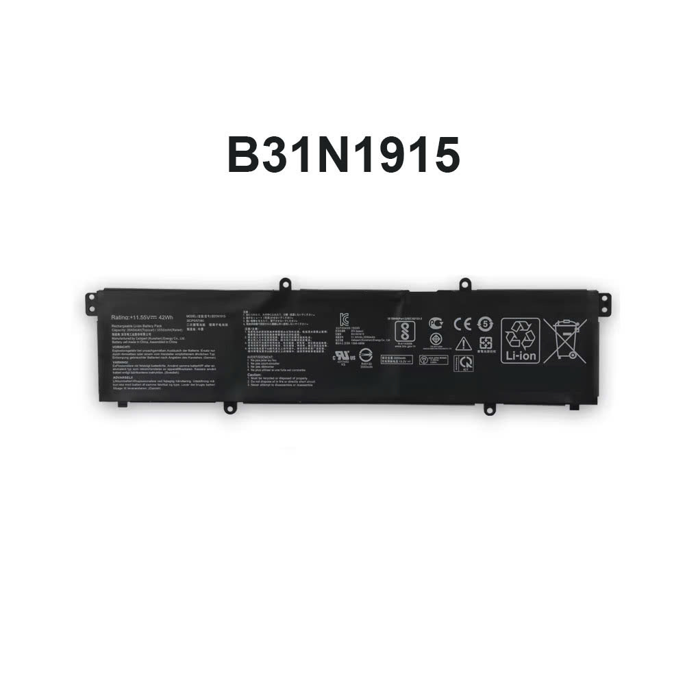 Pin Dùng cho Asus EXPERTBook B1 B1400CEAE,B1500CEAE,BR1100CKA (B31N1915)